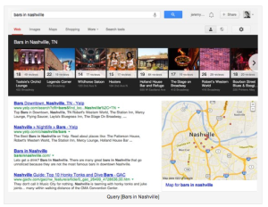 Google Search Carousel